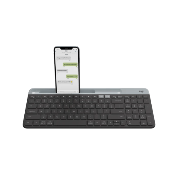 Logitech Keyboard K 580 Slim MultiDevice Keyboard - Graphite